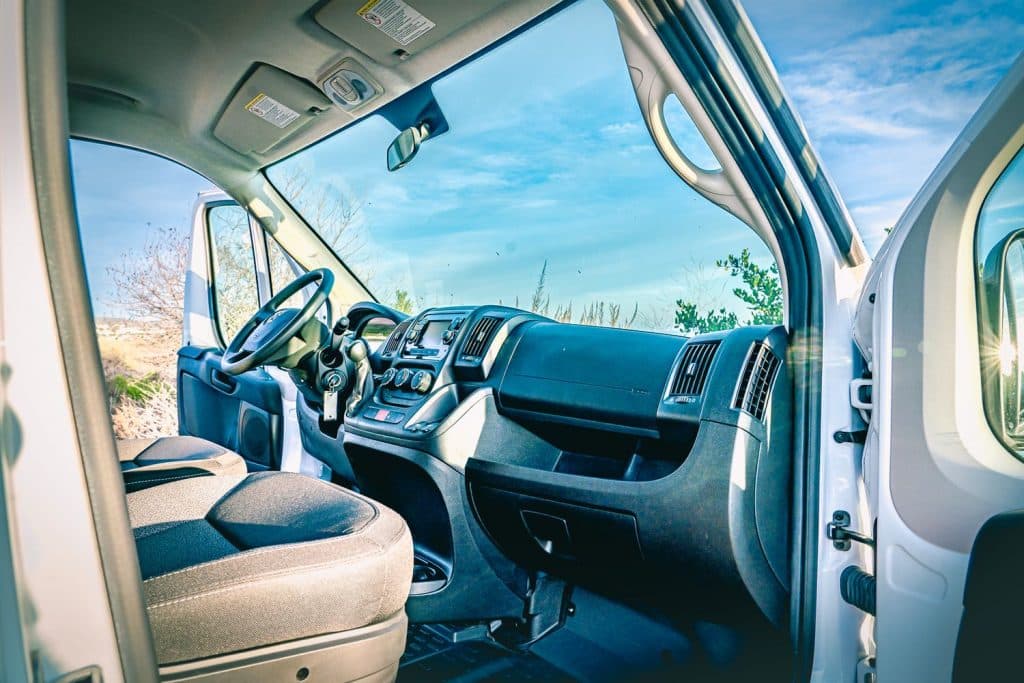 ram promaster van camper